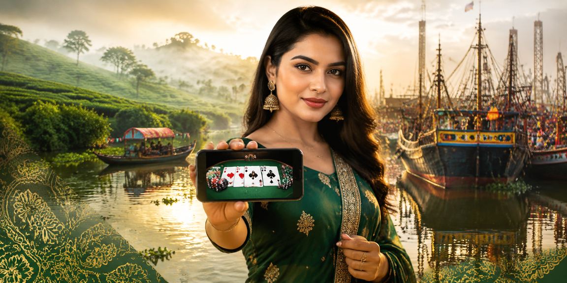 খুলনার পোকার খেলার মুহূর্ত